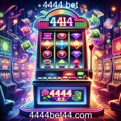 Slots: A Diversão dos Jogos na 4444 Bet